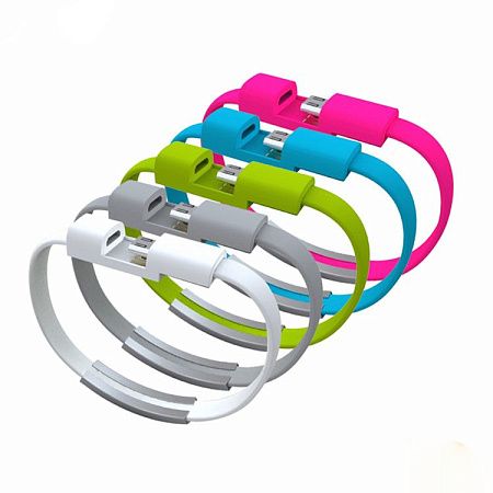 Кабели USB в форме браслета