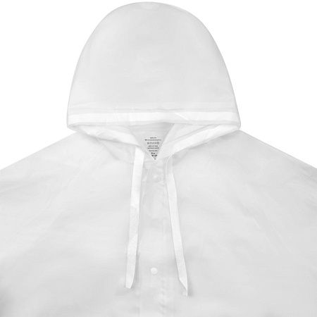 Дождевик RainDrop, белый, размер XL/2XL