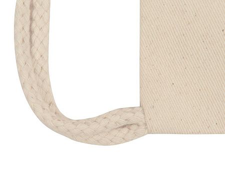 Рюкзак-мешок «Lark» из хлопка 180 г/м2 с цветной молнией