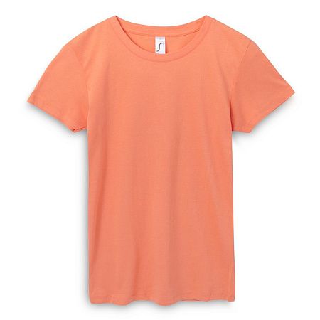 Футболка женская Regent Women, оранжевая (абрикосовая), размер XL