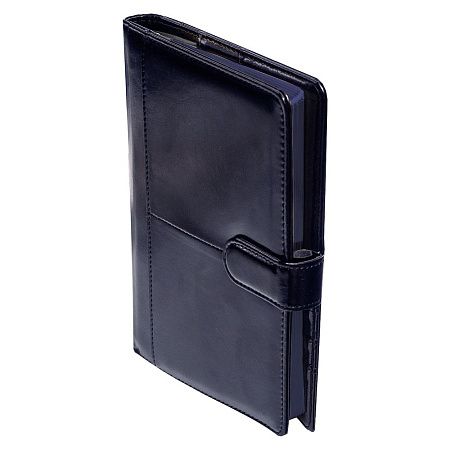 Ежедневник в суперобложке Country Business Pristine A5+, темно-синий, недатированный, с магнитным клапаном, в твердой обложке c поролоном, в подарочной коробке
