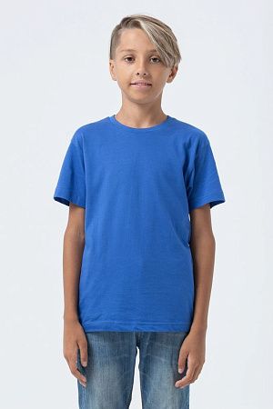 Футболка детская Regent Fit Kids, ярко-синяя (royal), размер 6 лет (106-116 см)