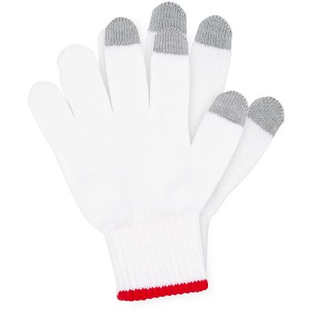 Сенсорные перчатки на заказ Guanti Tok, полушерсть, размер L/XL