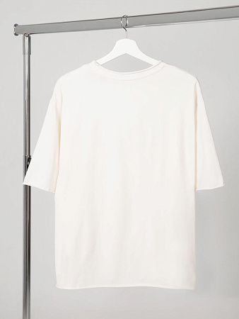 Футболка оверсайз Vozduh 2.0, кремовая, размер XL/2XL