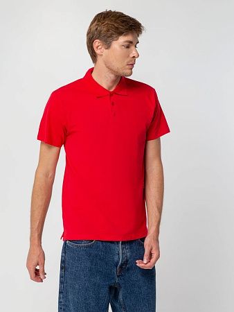 Рубашка поло мужская Spring 210, красная, размер 3XL