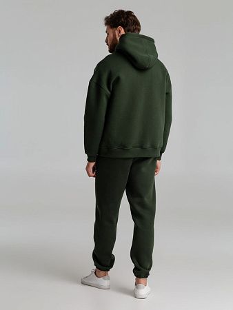 Худи Kulonga Oversize, темно-зеленый (хаки), размер XS/S