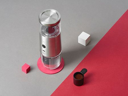 Портативная кофемашина «Robusta», цвет: черный