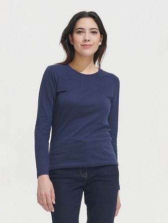 Футболка с длинным рукавом Imperial LSL Women, черная, размер S