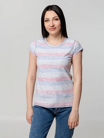 Футболка женская Rayet Lady двусторонняя, красная с синим, размер S