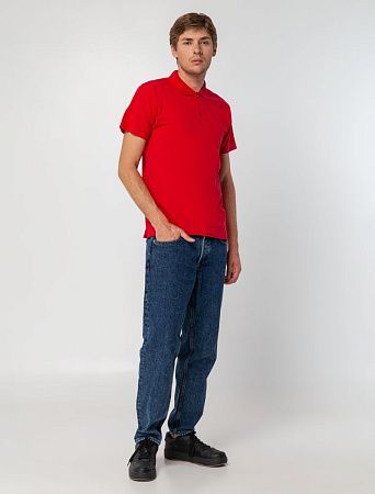 Рубашка поло мужская Spring 210, красная, размер 3XL