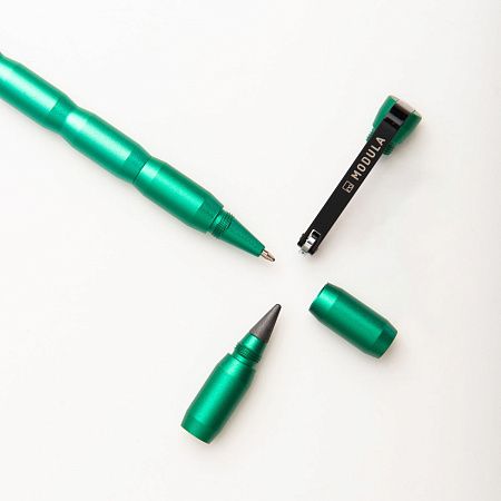 Шариковая ручка+карандаш Pininfarina Modula Green