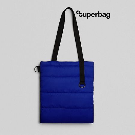 Шоппер Superbag Bubble New, стёганый, со скрытой магнитной кнопкой