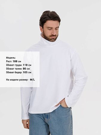 Лонгслив Morfiss, белый, размер XS/S