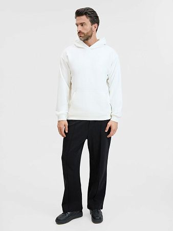 Худи унисекс оверсайз Songo, молочно-белое, размер 3XL/4XL
