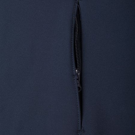 Куртка женская Hooded Softshell темно-синяя, размер S