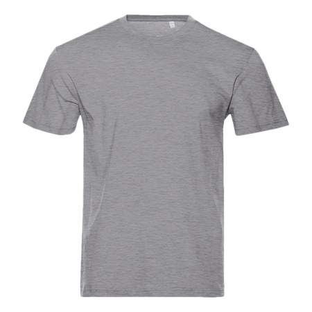 Футболка унисекс STAN, хлопок 150, 51, Серый меланж,  (50/60)  (54/XXL)