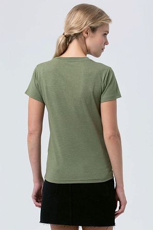 Футболка женская Regent Fit Women, меланж хаки, размер XXL