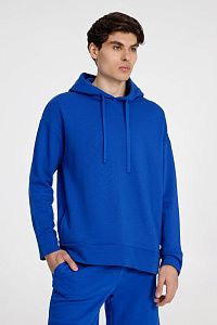 Худи унисекс H2, синее, размер XL/2XL