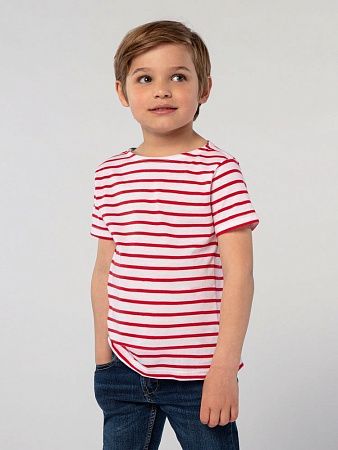 Футболка детская Miles Kids серый с желтым, размер 4 года (96-104 см)