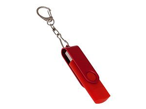USB 3.0- флешка на 256 Гб с поворотным механизмом и дополнительным разъемом Type-C