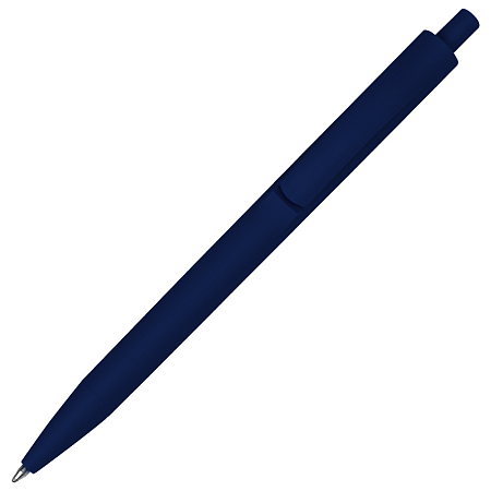 Ручка шариковая IGLA SOFT, пластиковая, софт-тач, черная