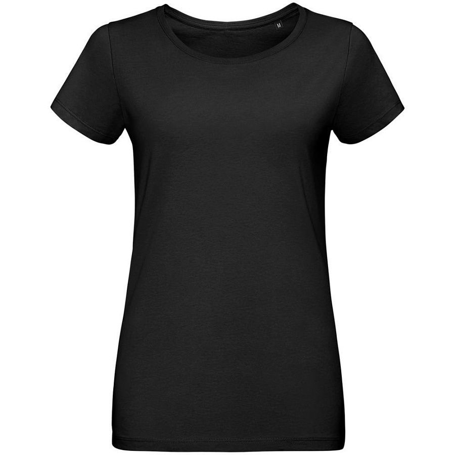 Футболка женская Martin Women, черная под нанесение