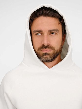 Худи унисекс оверсайз Easy Street, молочно-белое, размер XL/2XL