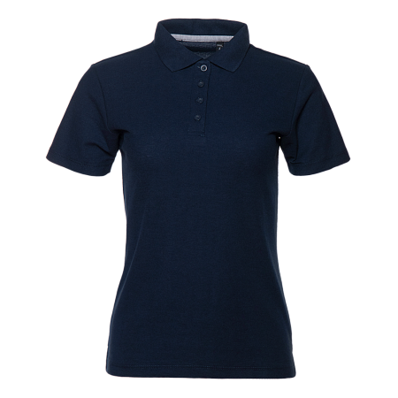 Рубашка поло женская STAN хлопок/полиэстер 185, 04WL, Тёмно-синий,  (46)  (52/XXL)