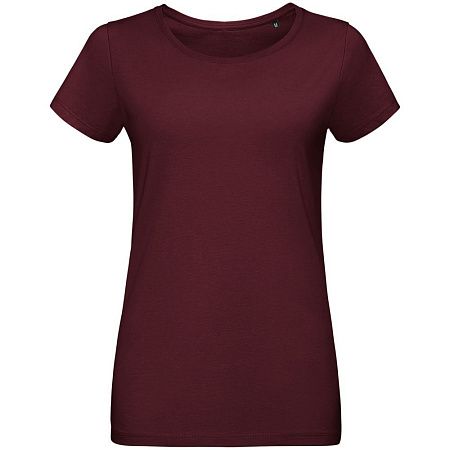 Футболка женская Martin Women, бордовая, размер XS