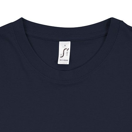 Футболка унисекс Regent 150, темно-синяя (navy), размер XXL
