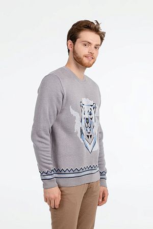 Джемпер Totem Bear, серый, размер XS