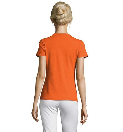 Футболка женская Regent Women, оранжевая, размер L