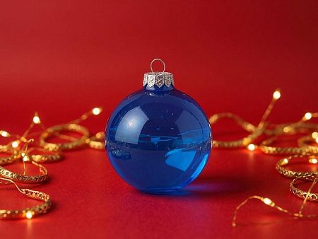  Стеклянный елочный шар «Frozi»