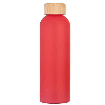 Бутылка для воды BAMBOO PET SOFT 550мл. Красная 6265.03