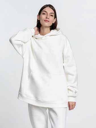 Худи Kulonga Oversize, молочно-белое, размер M/L