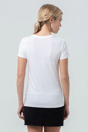 Футболка женская Regent Fit Women, белая, размер XL