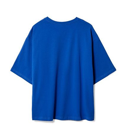 Футболка унисекс оверсайз Street Vibes, ярко-синяя, размер XL/2XL