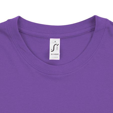 Футболка унисекс Regent 150, фиолетовая, размер XXL