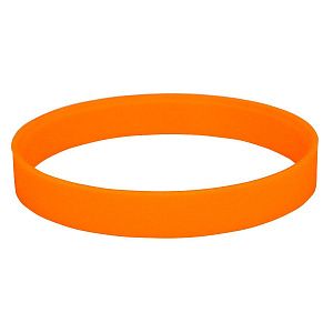 Браслет силиконовый FEST; 20 x 1,2 x 0,2 см; оранжевый; силикон