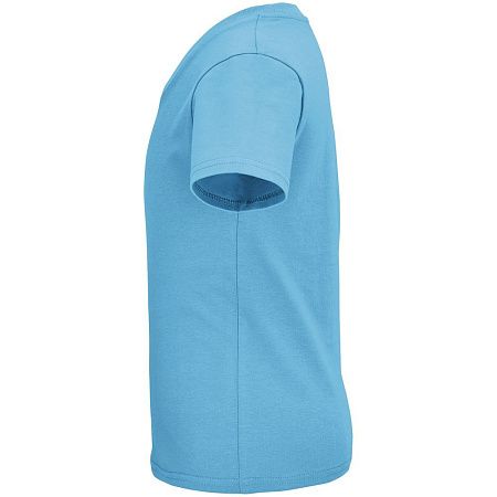 Футболка детская Pioneer Kids, бирюзовая, размер 4 года (96-104 см)
