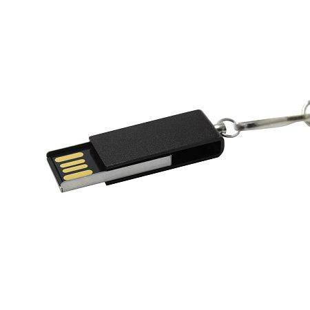 Флешка Slim 16 Гб, металл, красная