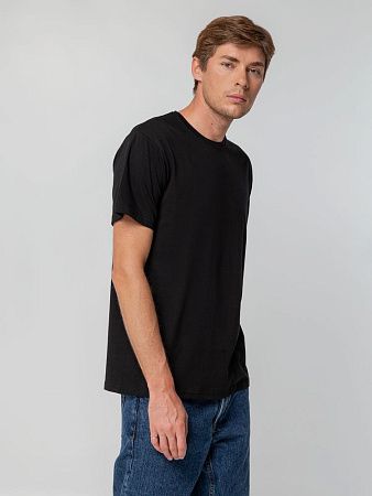 Футболка унисекс T-bolka 140, черная, размер 5XL