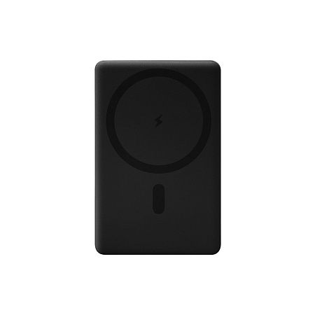 Внешний аккумулятор Атлантис Плюс PD (Atlantis PD Plus) 10000mAh с функцией беспроводной зарядки 15W, черный