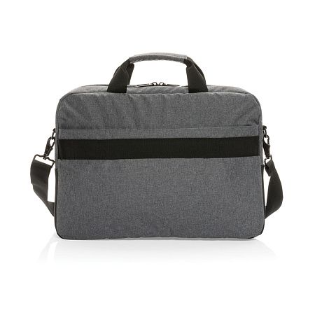 Сумка для ноутбука Swiss Peak с RFID-защитой из rPET AWARE™, 15,6’’