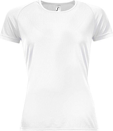 Футболка женская Sporty Women 140, белая, размер M