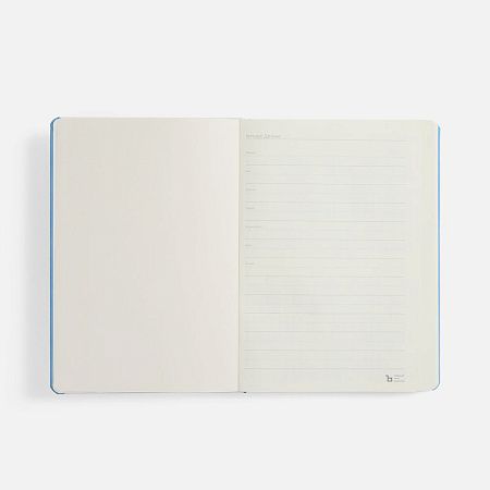 Ежедневник Urban Hard, недатированный, голубой