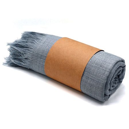 Плед полушерстяной COMFORT, бордовый