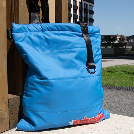 Шоппер Superbag Bubble, стёганый, с магнитной кнопкой