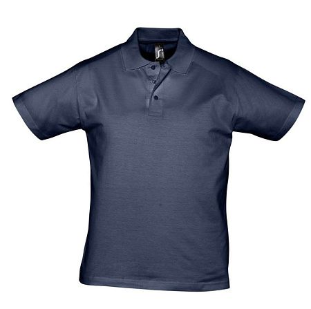 Рубашка поло мужская Prescott Men 170, кобальт (темно-синяя), размер S