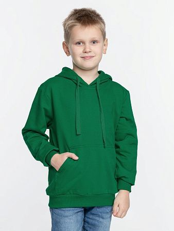 Худи детское Kirenga Kids 2.0, зеленое, размер 12 лет (142-152 см)
